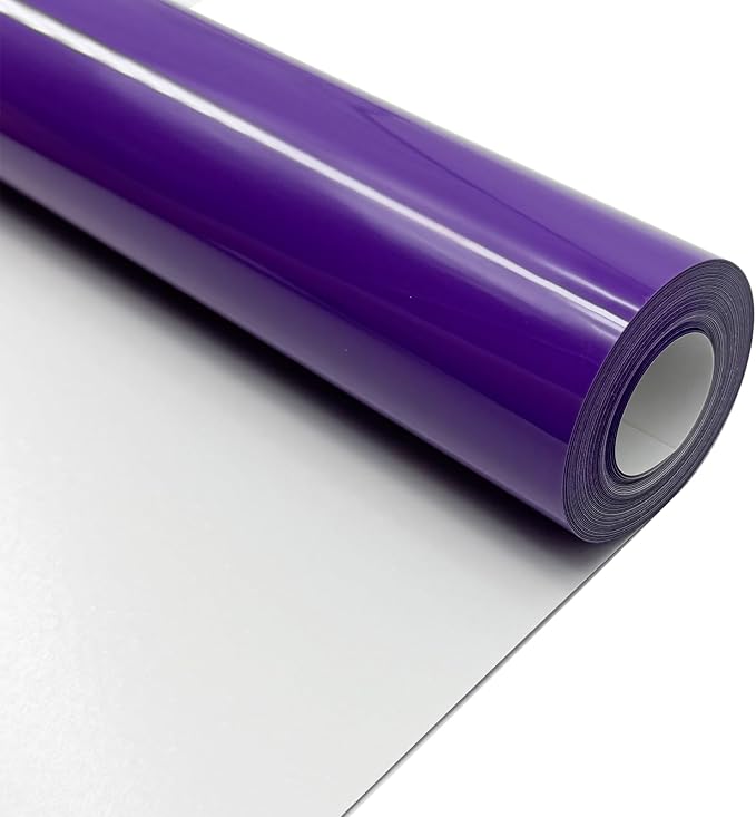 Purple Heat Transfer Vinyl HTV Roll Matte PU 12" x 15 ft. | Easy to Cut