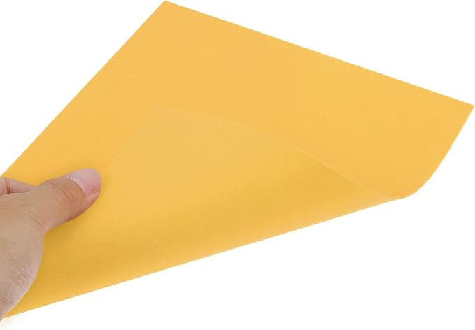 uxcell Yellow EVA Foam Sheets 11 x 8 inch 1.7mm Thickness