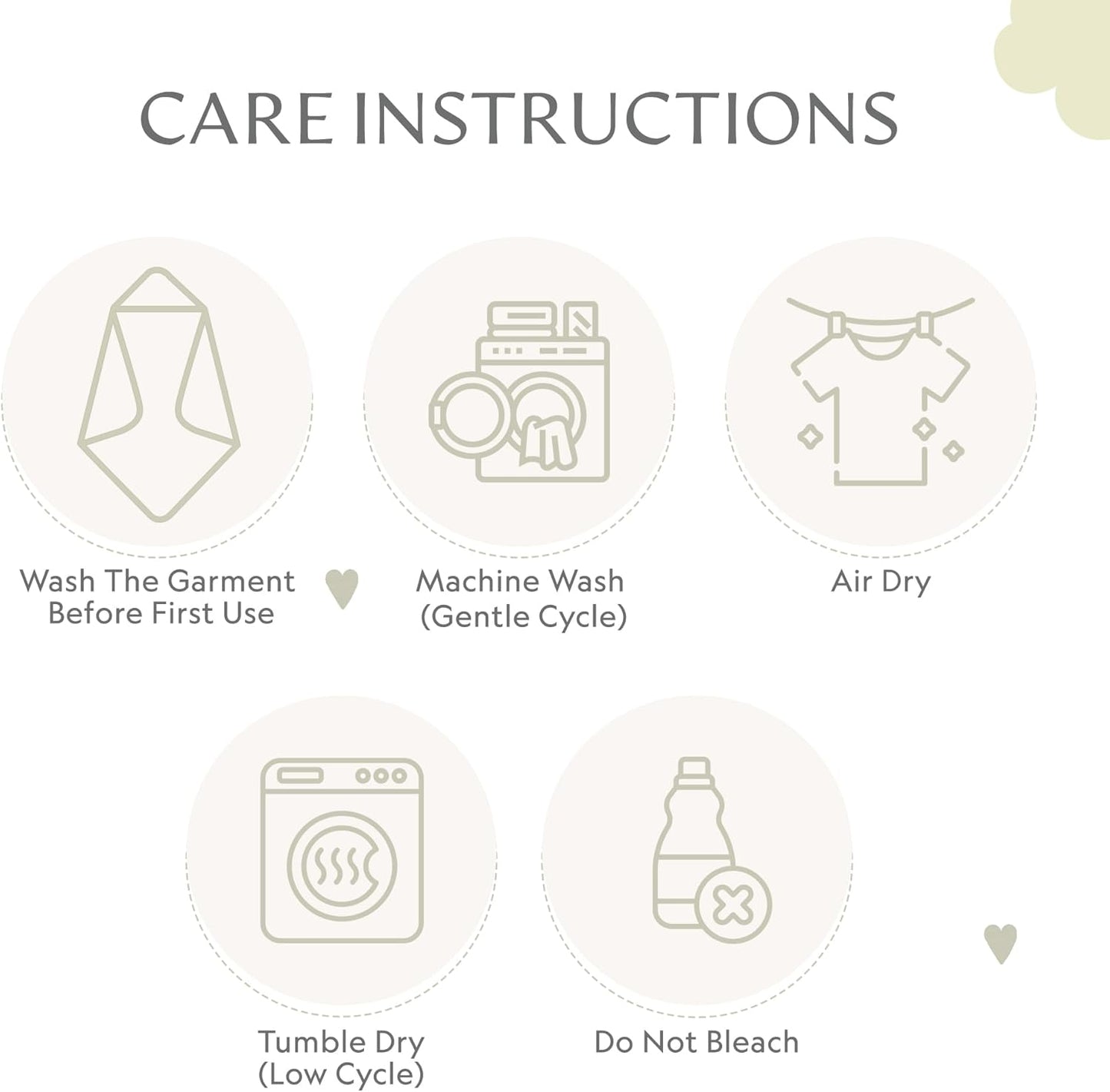 Bamboo Viscose Baby Hooded Towel & Washcloth Set for Babies and Toddlers, Soft & Absorbent, 70% Viscose from Bamboo, 30% Cotton Muslin - Imported (Otter)