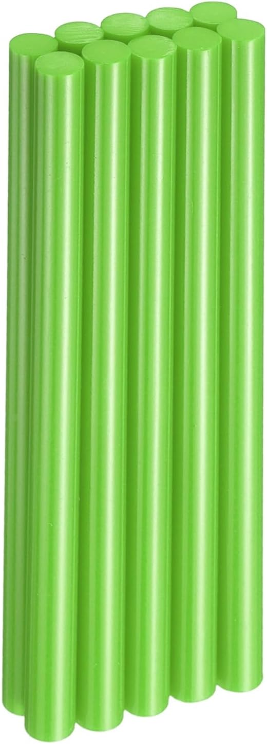 HARFINGTON 10pcs Hot Glue Sticks 0.43" Dia x 7.87" Long EVA Mini Hot Melt