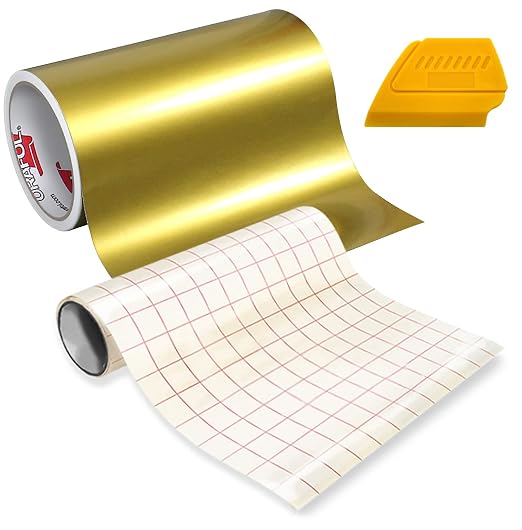 Oracal 651 Permanent Glossy Metallic Gold Adhesive Vinyl