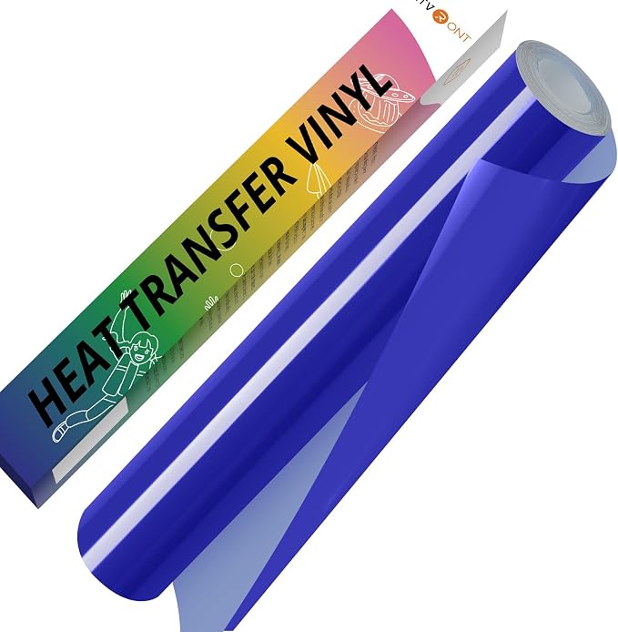 HTVRONT Royal Blue HTV Vinyl Roll
