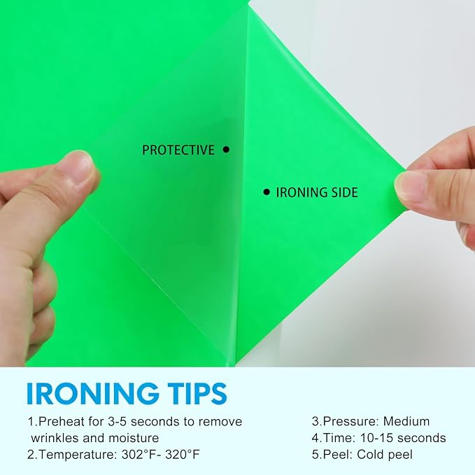 Neon Green HTV Iron on Vinyl 12Inch by 12ft Roll HTV Heat Transfer Vinyl