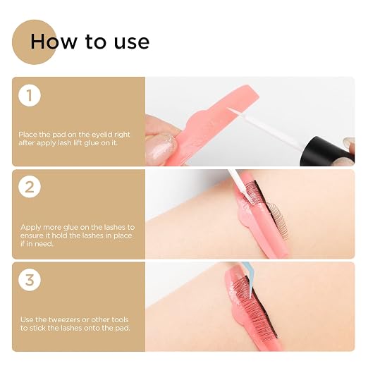 LASHVIEW Lash Lift Glue 2pcs, Eyelash Perm Adhesive, No Irritation and Odorless