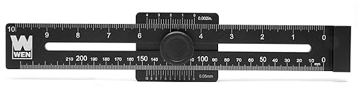 WEN ME251R 10-Inch Aluminum Offset Marking Gauge and Layout Tool