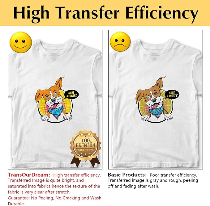 TransOurDream Iron on Heat Transfer Paper