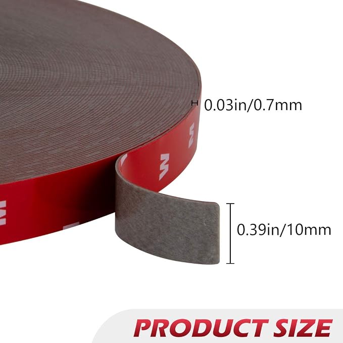 CloudBuyer 108 Ft Double Sided Mounting Tape Heavy Duty, Waterproof Foam