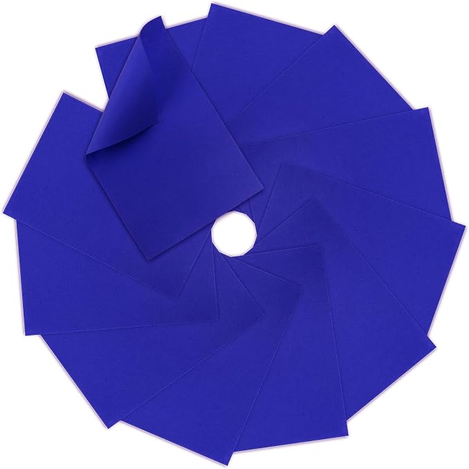 12 Pcs Felt Sheets, 7x11 Inch Stiff Felt