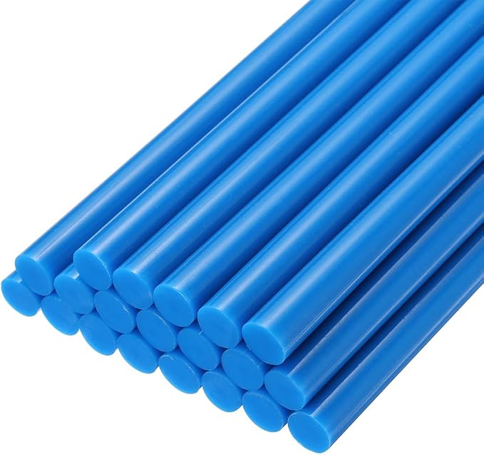 uxcell 20pcs Hot Glue Sticks for Glue Gun 7mm/0.28-inch x 10-inch Mini Hot Melt