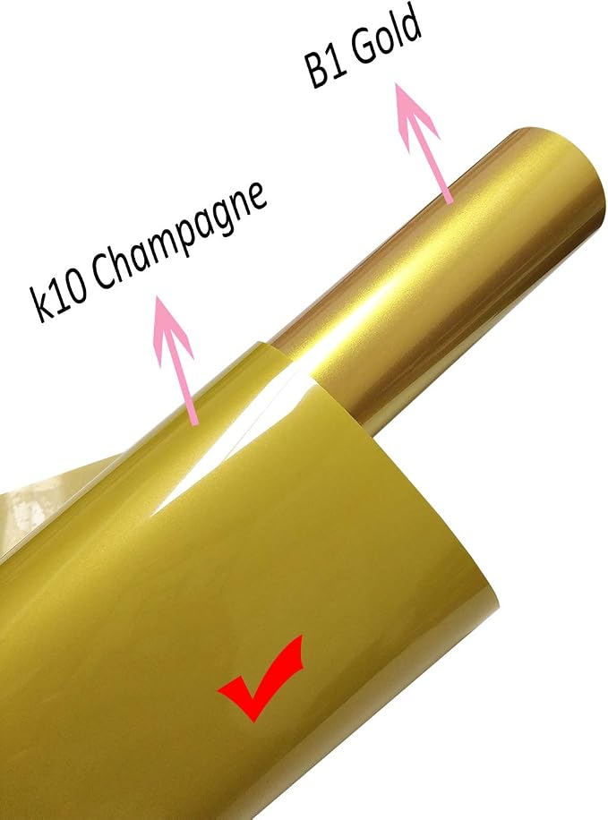 guangyintong Gold Heat Transfer Vinyl HTV Rolls