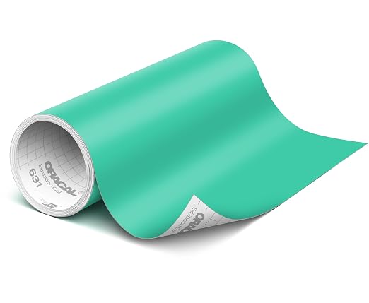 ORACAL 631 Matte Mint Vinyl Durable Roll Easy to Weed Permanent Adhesive Craft