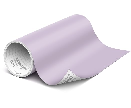 ORACAL 631 Matte Wisteria Vinyl Durable Roll Easy to Weed Permanent Adhesive