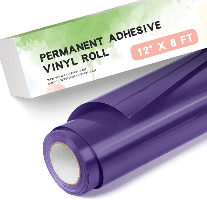 Lya Vinyl Purple Permanent Vinyl