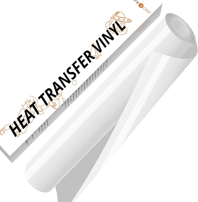 HTVRONT White HTV Vinyl Roll