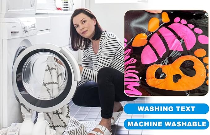 Puff Heat Transfer Vinyl, Wash No Fade, Easy Cut & Weed, Iron/Heat Press