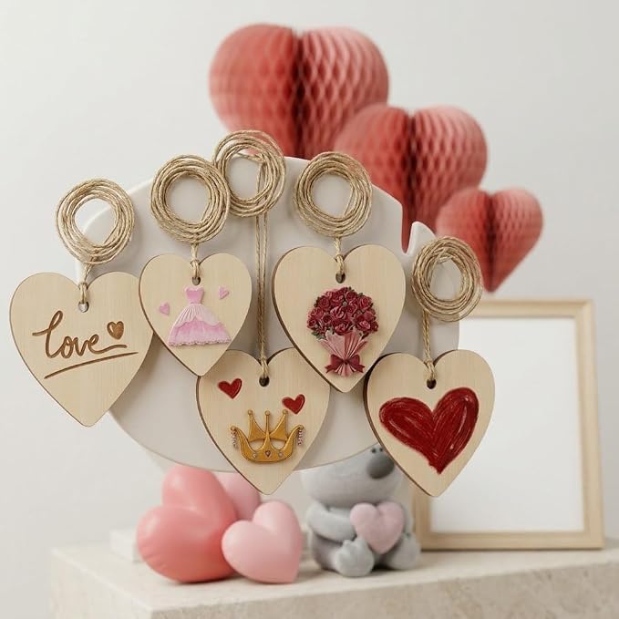 Unfinished Wooden Ornaments