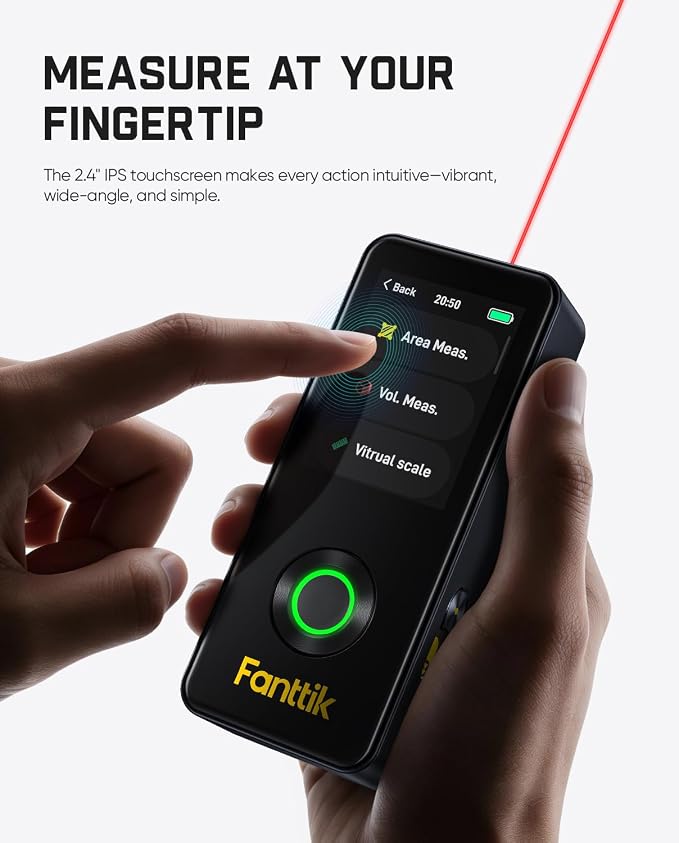 Fanttik Neo A11 Pro Laser Measure, Bubble Level