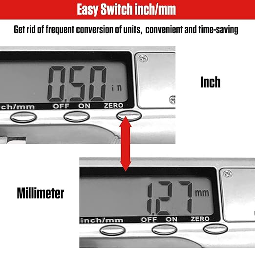 Disc Brake Rotor Micrometer, 6 Inch Brake Rotor Caliper Measuring Tool of Inch