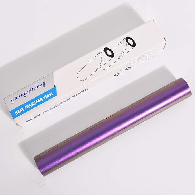 Guangyintong Chameleon HTV Rolls, Changing Color Heat Transfer Vinyl
