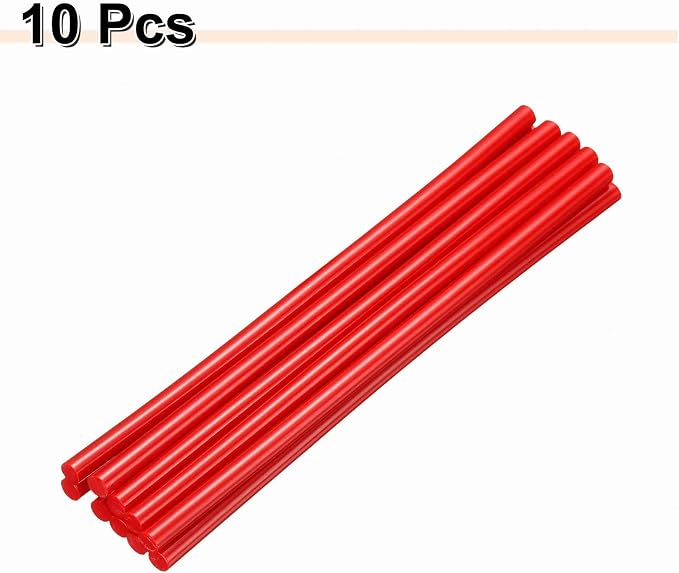 HARFINGTON 10pcs Hot Glue Sticks 0.28" Dia x 7.87" Long EVA Mini Hot Melt