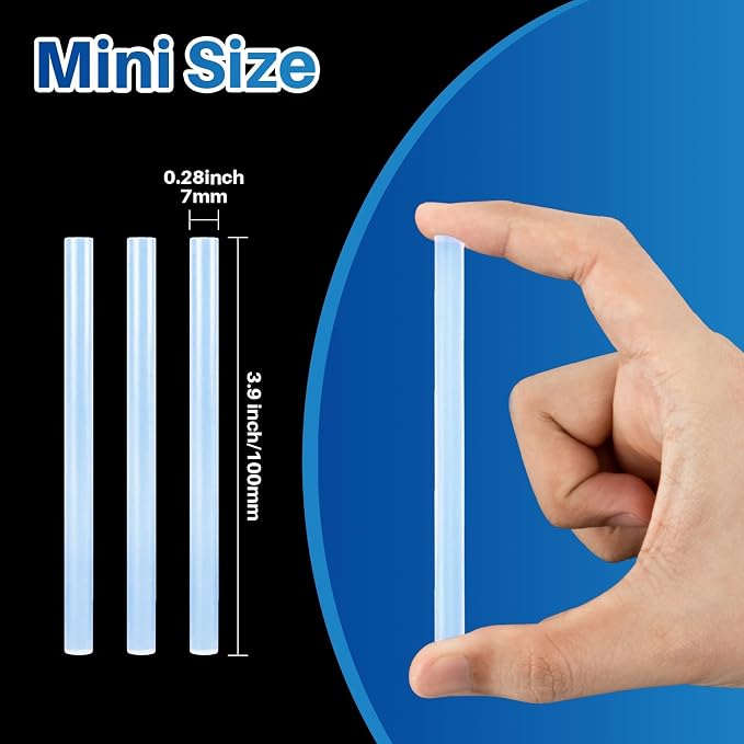 Sukh 50PCS Mini Hot Glue Sticks