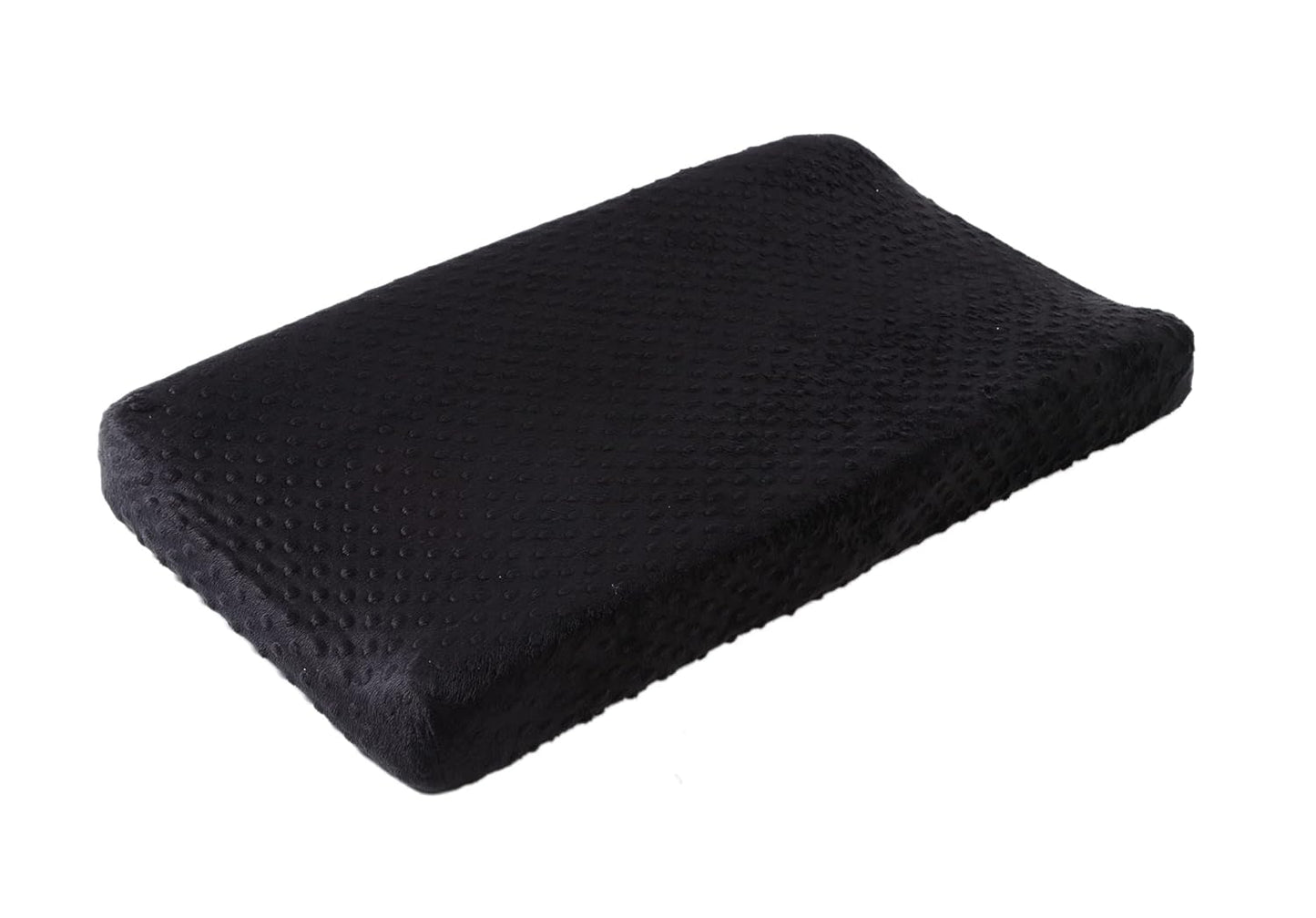 Changing Pad Cover, Soft Changing Table Sheets for Baby Boy and Girl, Diaper Changing Table Cover Fit 32"/34'' x 16" Pad (Black)