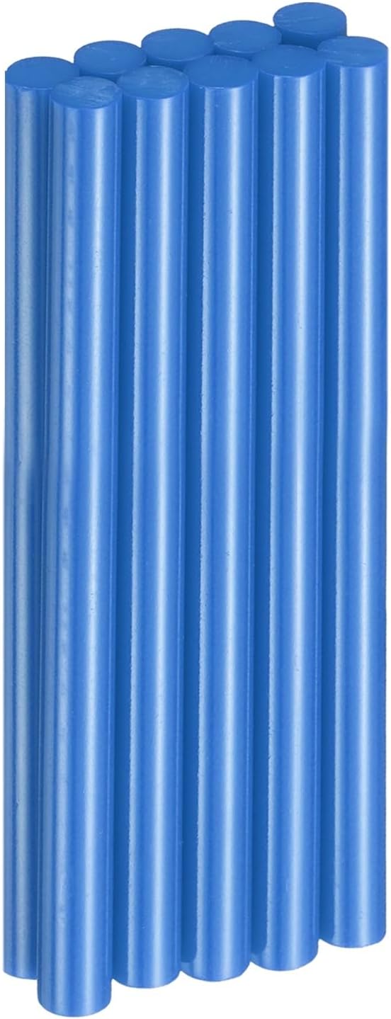 HARFINGTON 10pcs Hot Glue Sticks 0.43" Dia x 5.91" Long EVA Mini Hot Melt