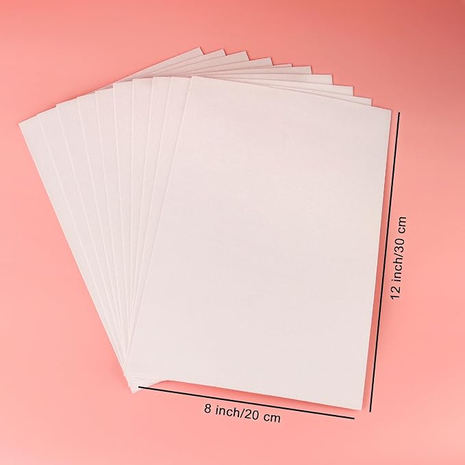 10 Sheets Glitter Paper Sheet for Easter Memorial Flag Father's Day Decor Table
