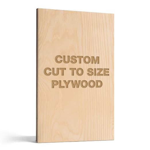 Baltic Birch Plywood Custom Cut Craftwood Customized to Size, B/BB Grade Craft