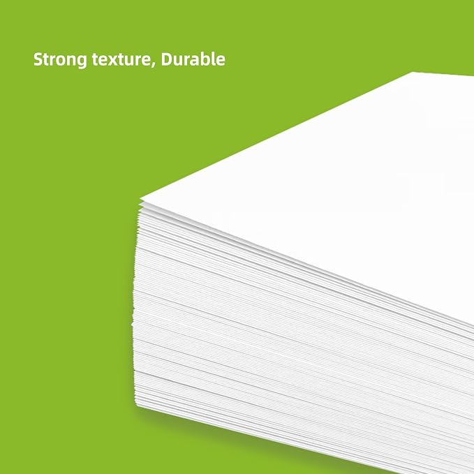 100 Sheets White Cardstock Thick Paper