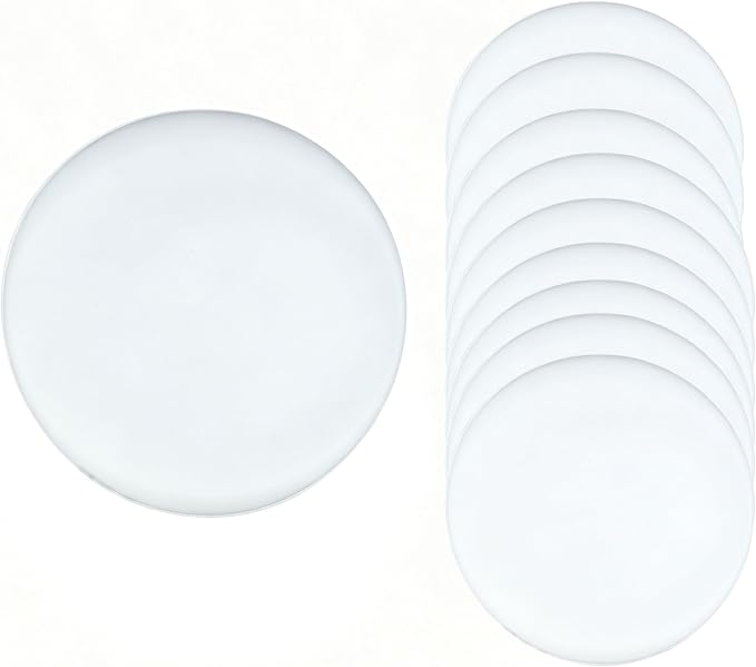 Plastic Craft Mask White Blank DIY Mask Base | Plain Paintable, Cosplay Costume