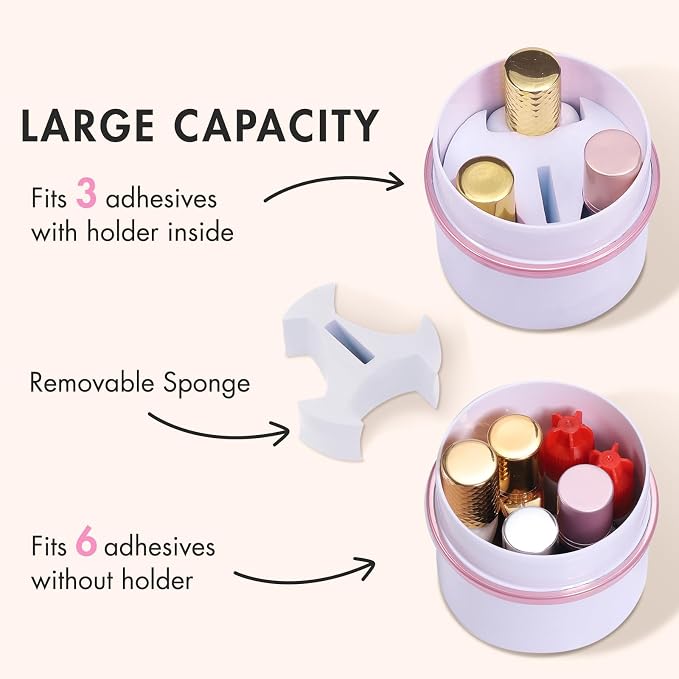 Eyelash Glue Storage Container Tank