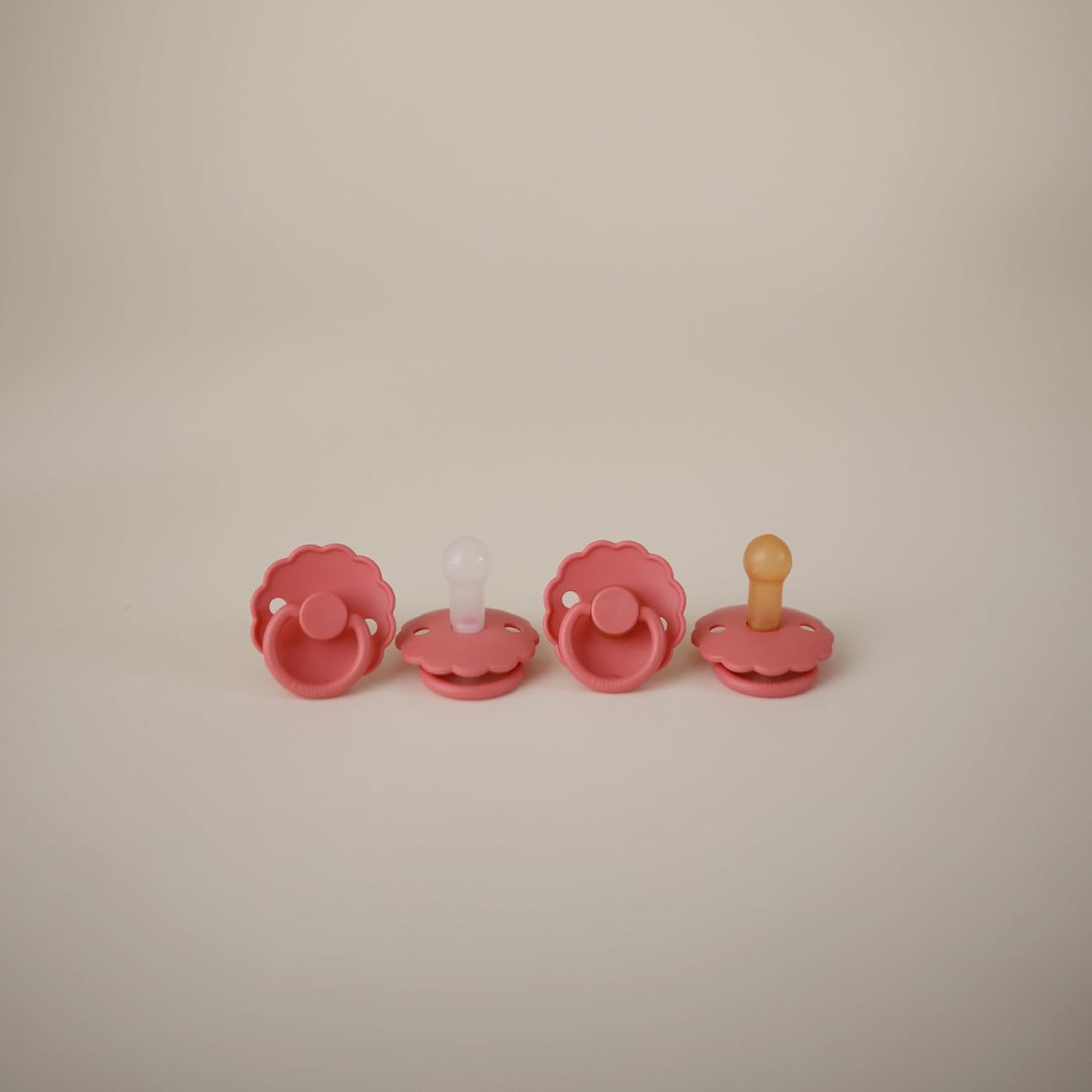 FRIGG Daisy Silicone 2-Pack Cream/Poppy - Size 1