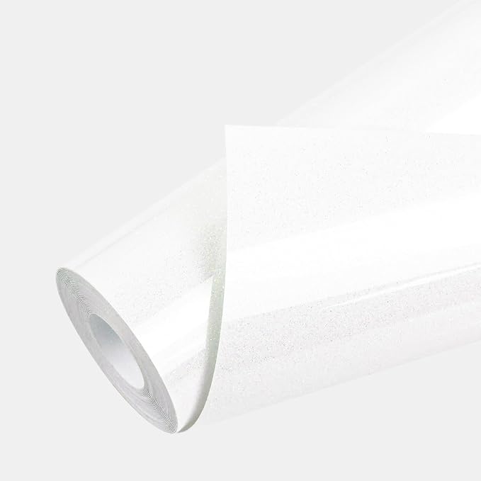Glitter HTV Heat Transfer Vinyl, Sparkle HTV Compatible