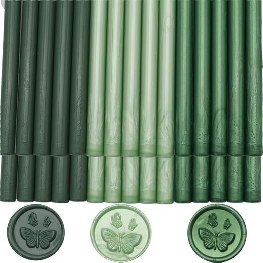 Wax Seal Sticks, Atopbb 30pcs Glue Gun Wax Sealing Sticks Beads Only Suit