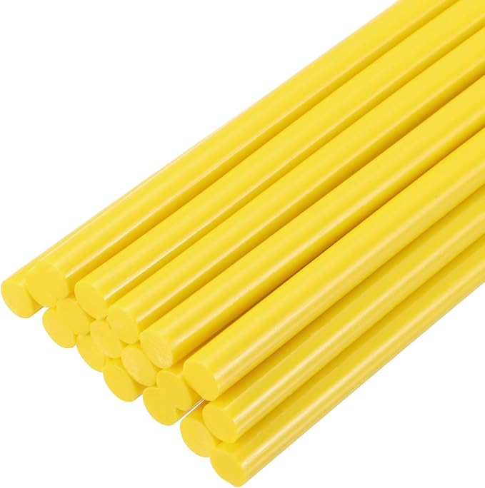 PATIKIL Hot Glue Sticks for Glue Gun, Light Yellow