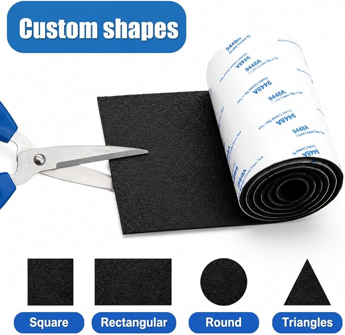Cuttable Felt Furniture Pads