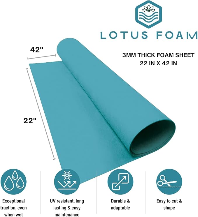 Lotus Foam Large 3mm EVA Foam Sheet