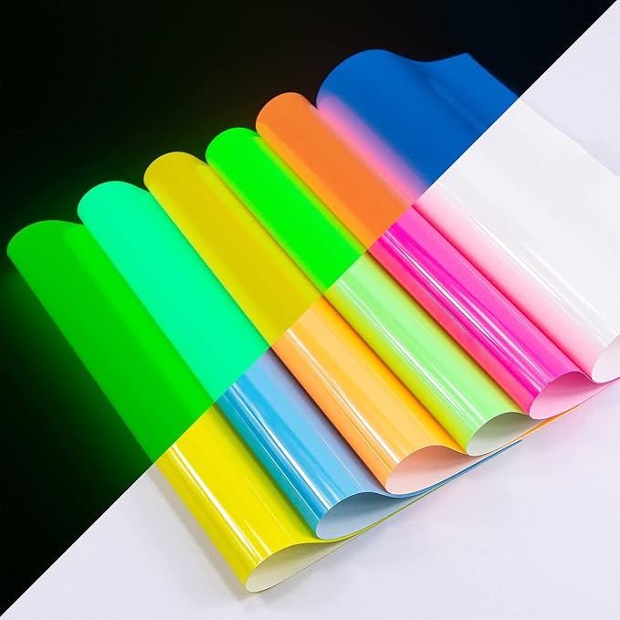 Glow in The Dark Heat Transfer Vinyl