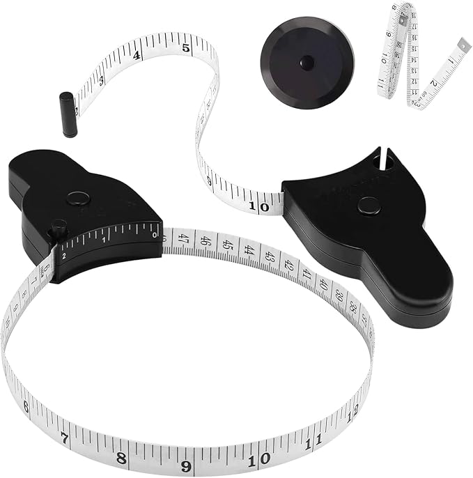 Automatic Telescopic Tape Measure, Body Measure Tape 60 inch, Self-Tightening
