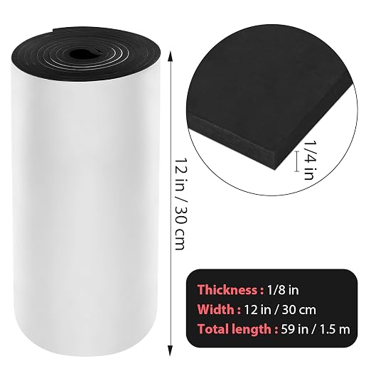 Self Adhesive Foam Rubber Sheets Sponge Neoprene