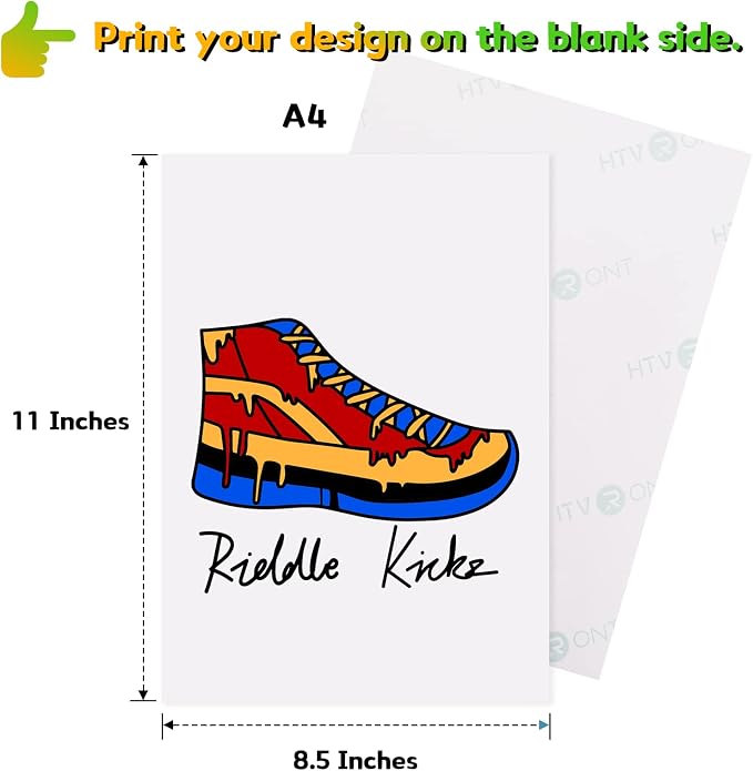 HTVRONT Heat Transfer Paper for Dark T Shirts