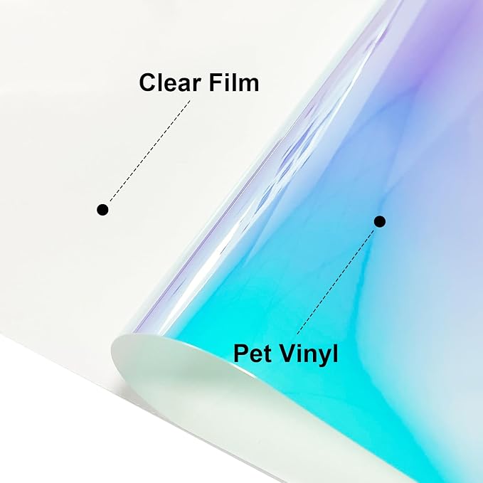 Holographic Heat Transfer Vinyl-12'' x 6FT Holographic HTV