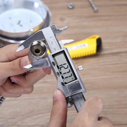 Digital Caliper Measuring Tool, Stainless Steel Vernier Caliper Digital