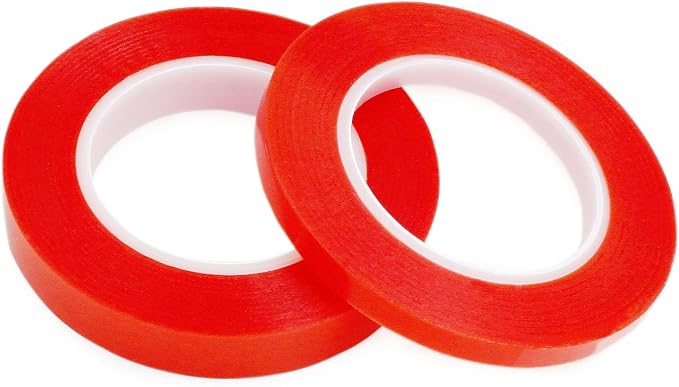2pcs 10mm 20mm Clear Double Sided Adhesive Acrylic Tape MobilePhone LCD Screen