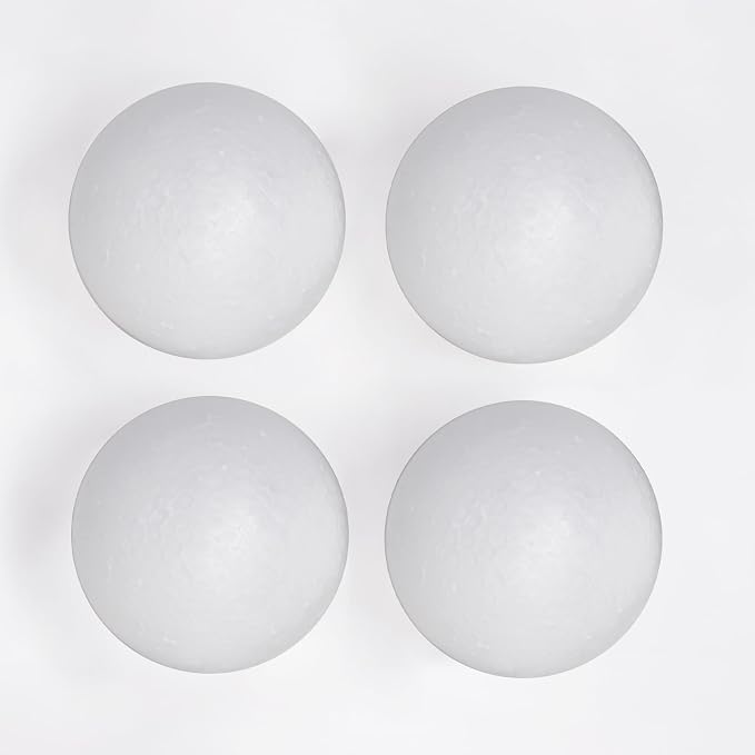 Evershine 4 Pack 6 Inch Craft Foam Ball