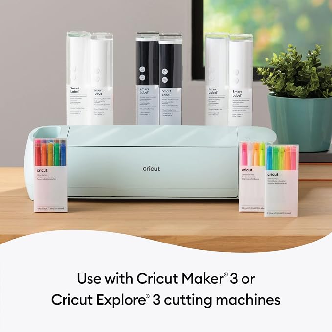 Cricut Smart Label Writable Vinyl – Permanent, 3 ft Roll