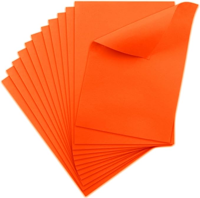 12 Pcs Felt Sheets, 7x11 Inch Stiff Felt