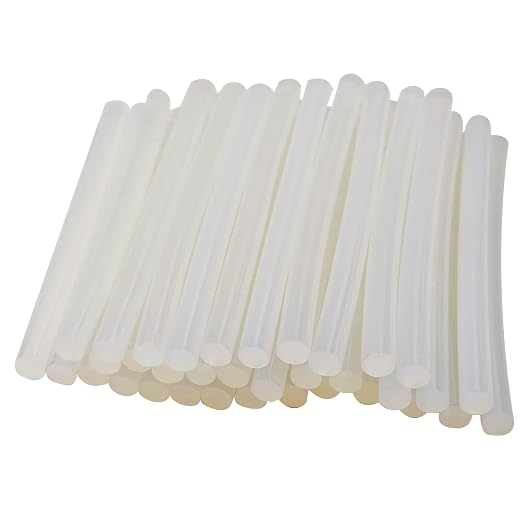 pson 40Pcs 3.94 x 0.27 Inch Hot Glue Sticks