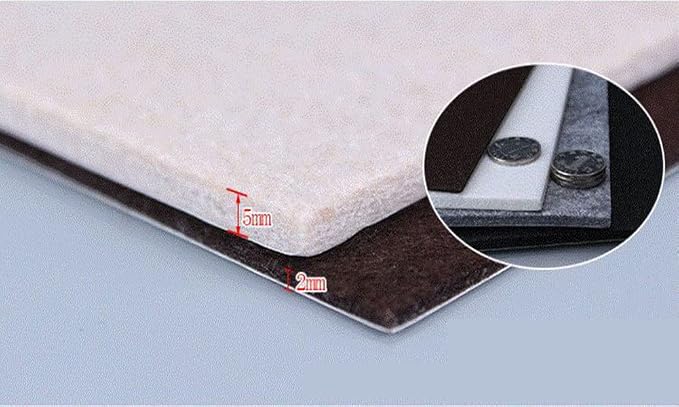 RZJZGZ 13Piece Adhesive Felt Sheet 8.3X11.8in Black Felt Fabric Adhesive Sticky